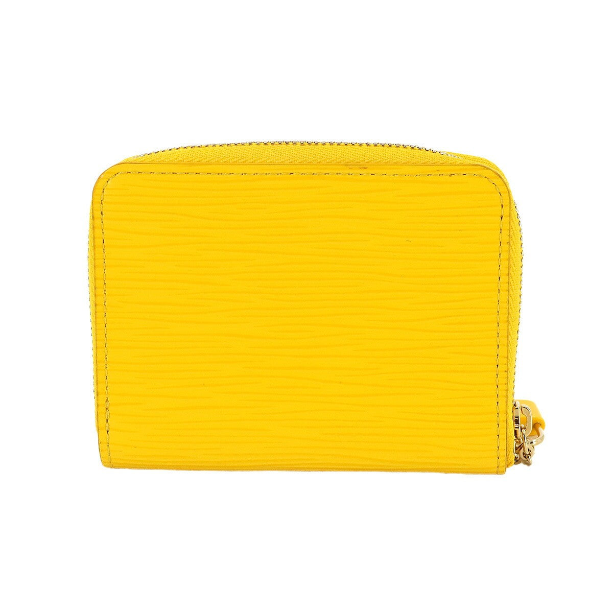 LOUIS VUITTON Epi Zippy Coin Purse Wallet Leather Yellow M61206 902944982