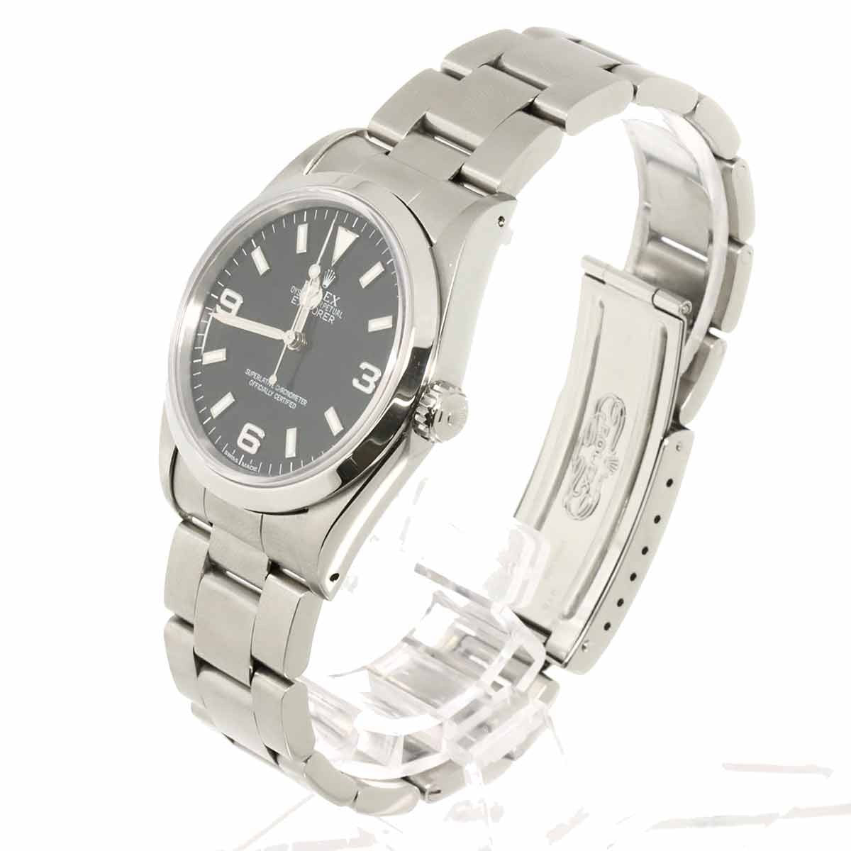 ROLEX Explorer 1 14270 Serial X Automatic Black Dial Mens Watch 903034591