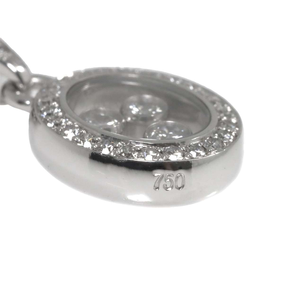 Chopard Happy Diamond Necklace 18K White Gold 750 902904705