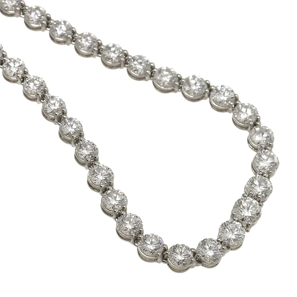 TIFFANY Co. Victoria Diamond Necklace Pt Platinum 902992752