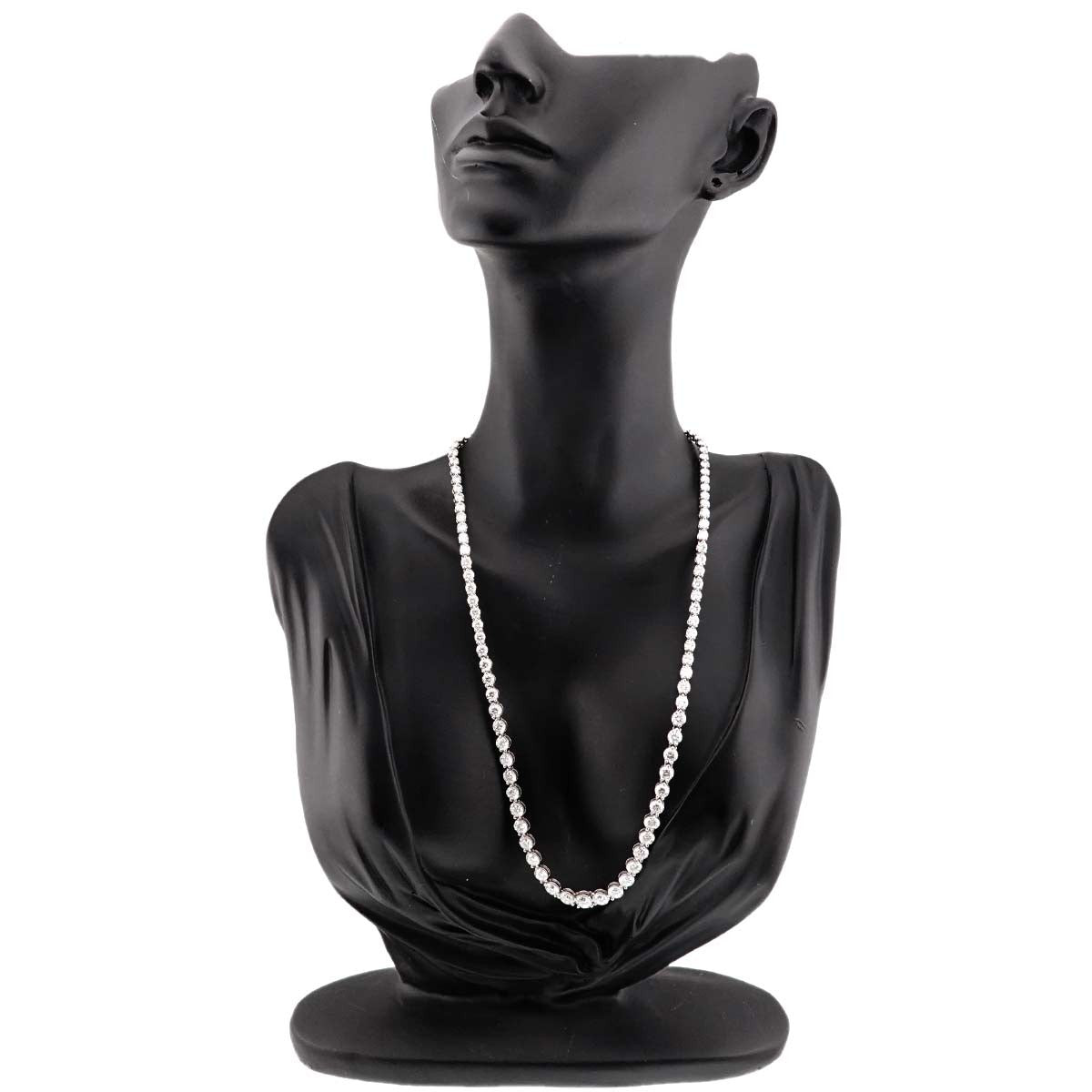 TIFFANY Co. Victoria Diamond Necklace Pt Platinum 902992755