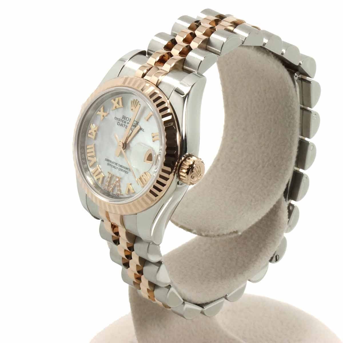 ROLEX Datejust 179171NR Two Tones 750 PG Automatic White Shell 903212712