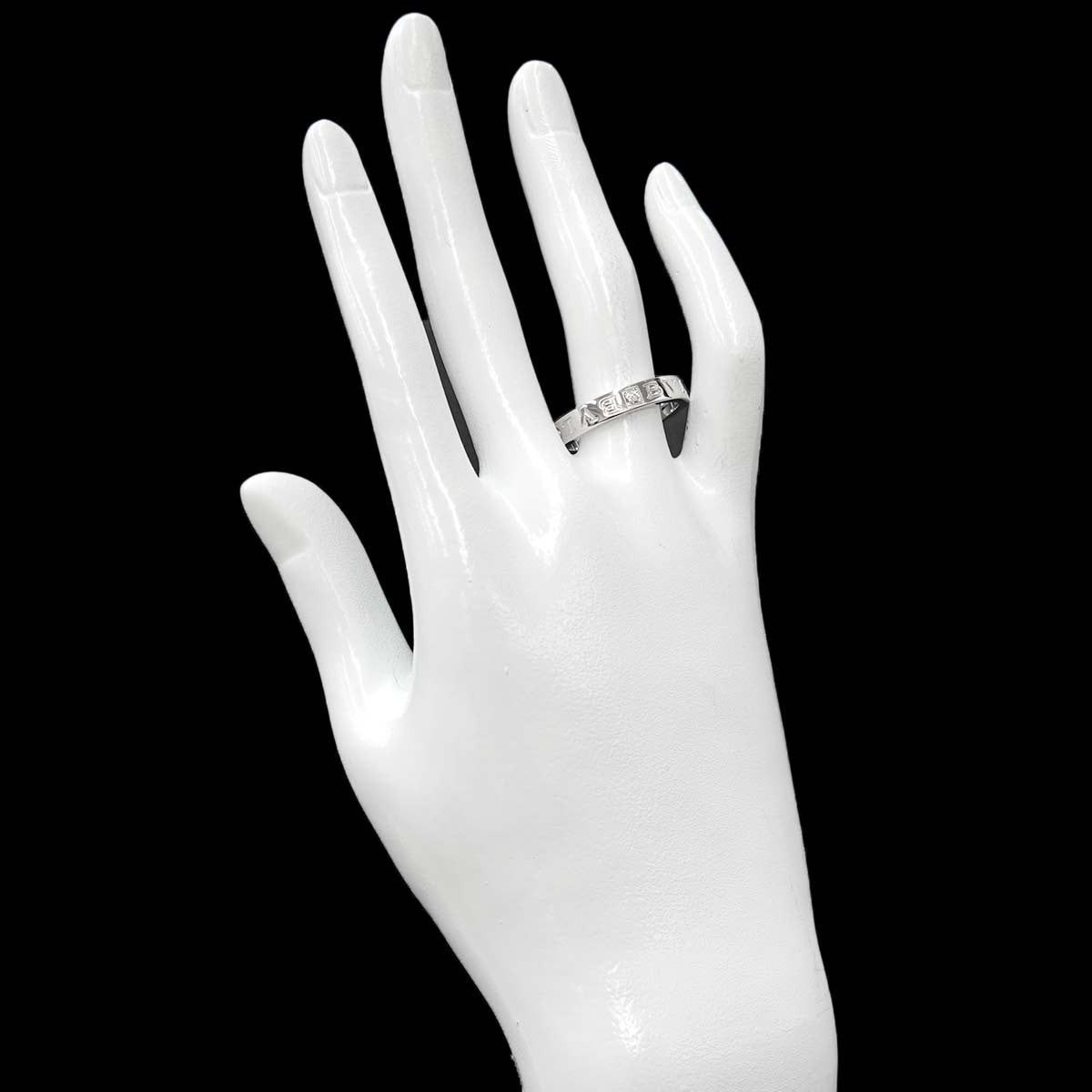 BVLGARI B-ZERO1 Diamond 1P Ring 18K WG 750 size8.75(US) 903316565