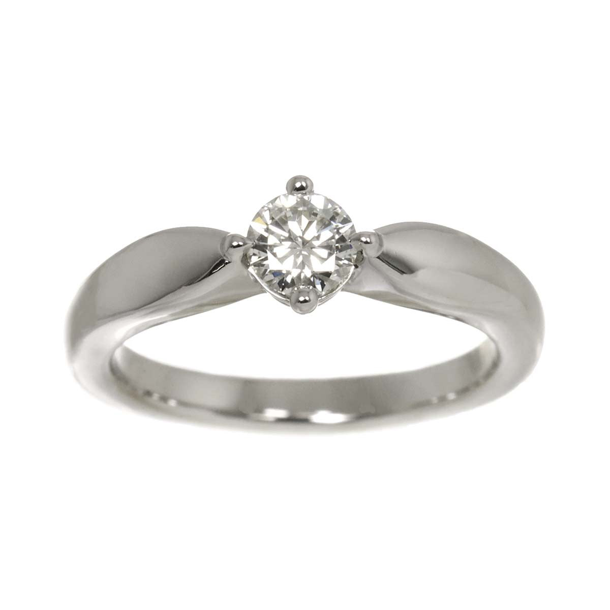 BVLGARI Diamond 0.30ct H/VS1/VG Ring Platinum size4-4.5(US) 902911501