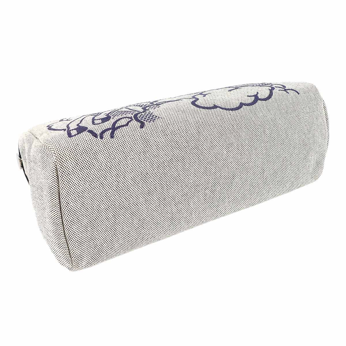 HERMES HerBag Zip PM PEGASE POP 2way Bag Vache Hunter Toile H Grey Y 903028764