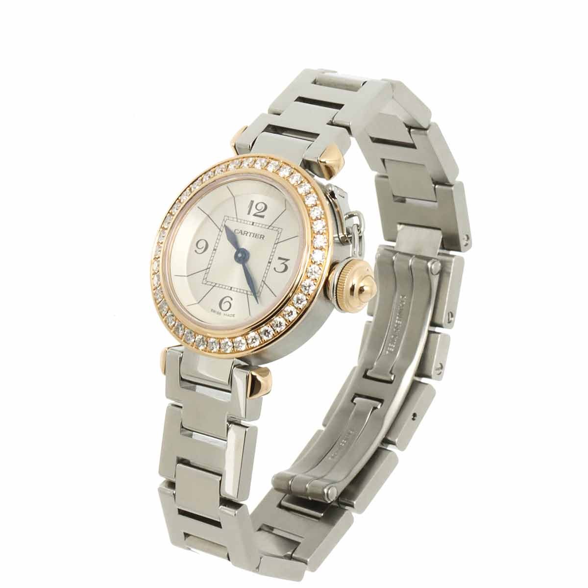 Cartier Miss Pasha WJ124021 Quartz Silver Dial Ladies Wrist Watch 903152501