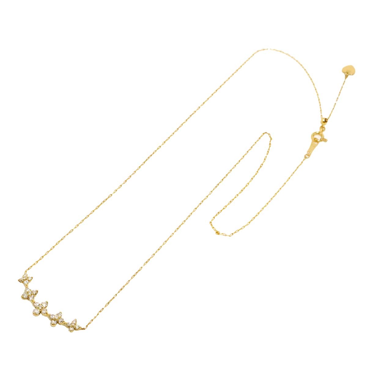 Diamond 0.50ct Necklace 18K YG Yellow Gold 750 903125311