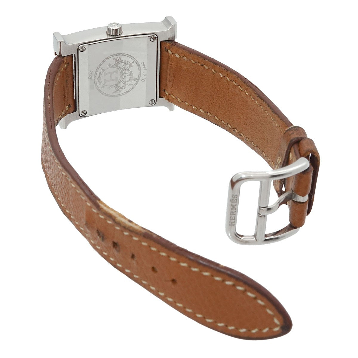 HERMES H Watch HH1.210 Quartz Silver Dial Ladies Watch 903220424