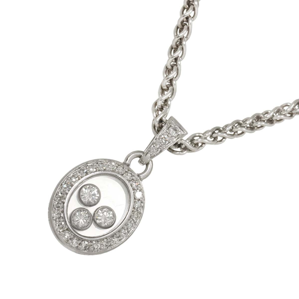 Chopard Happy Diamond Necklace 18K White Gold 750 902904700