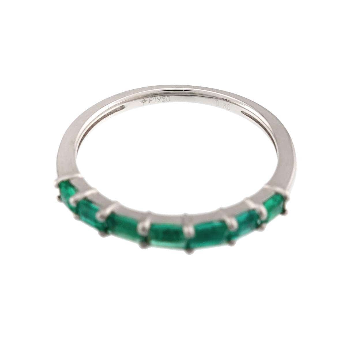 Emerald 0.30ct Ring Pt Platinum size6.25-6.5(US) 903163723