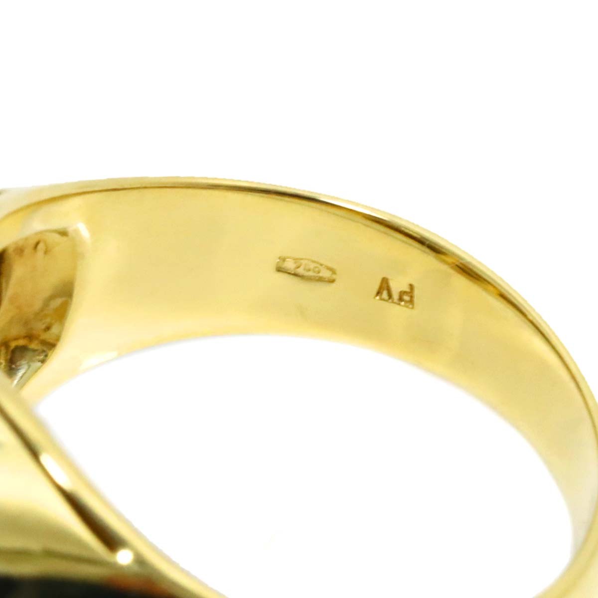 Ponte Vecchio Diamond 0.74ct Ring 18K YG WG 750 size7.5(US) 903106618