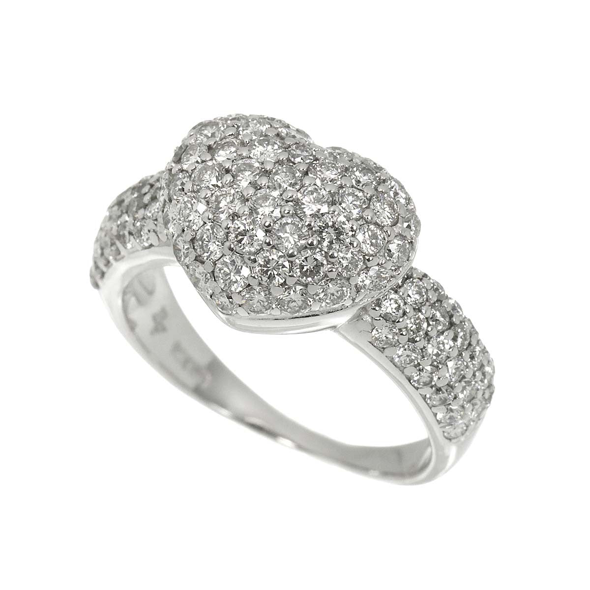 Ponte Vecchio Diamond 1.50ct Ring 18K WG 750 Size5.5-5.75(US) 903062394