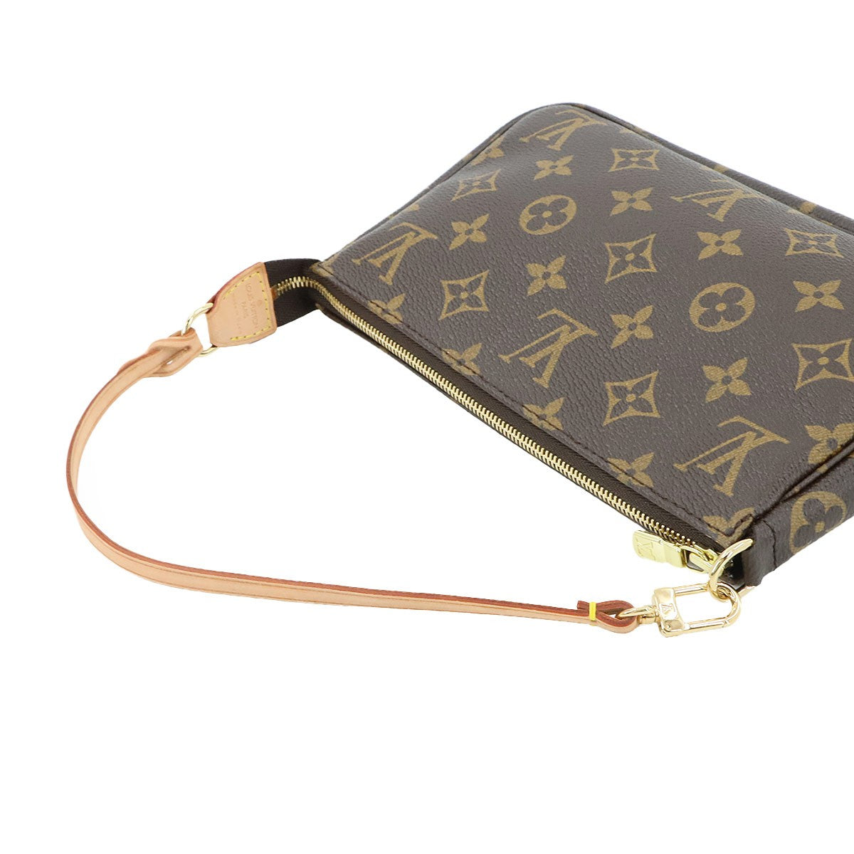LOUIS VUITTON Monogram Pochette Accessoires Hand Bag Pouch Brown M51980 902890914