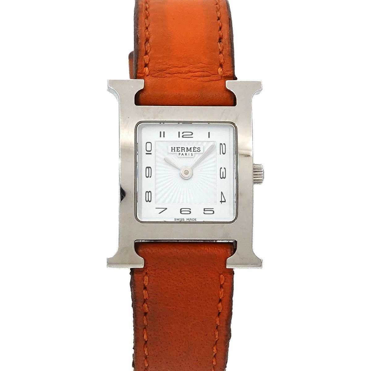 HERMES H Watch HH1.210 Quartz White Dial Ladies Watch 903384360