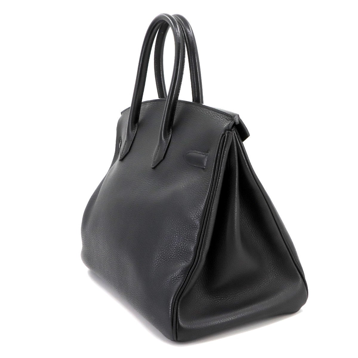 HERMES Birkin 35 Togo Black Hand Bag Purse 903003003