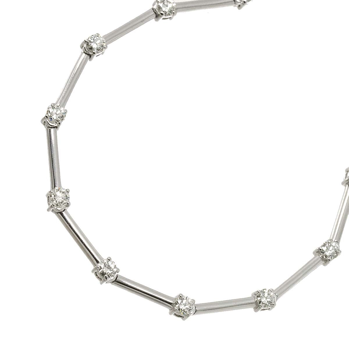 TASAKI Diamond 2.17ct Necklace 18K White Gold 750 903001931