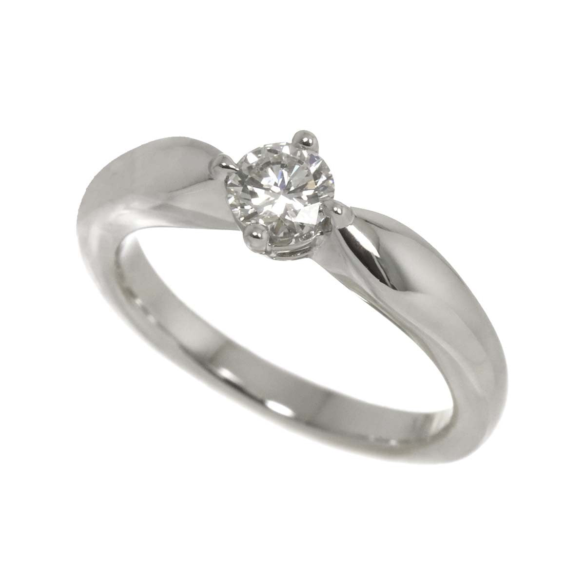 BVLGARI Diamond 0.30ct H/VS1/VG Ring Platinum size4-4.5(US) 902911504