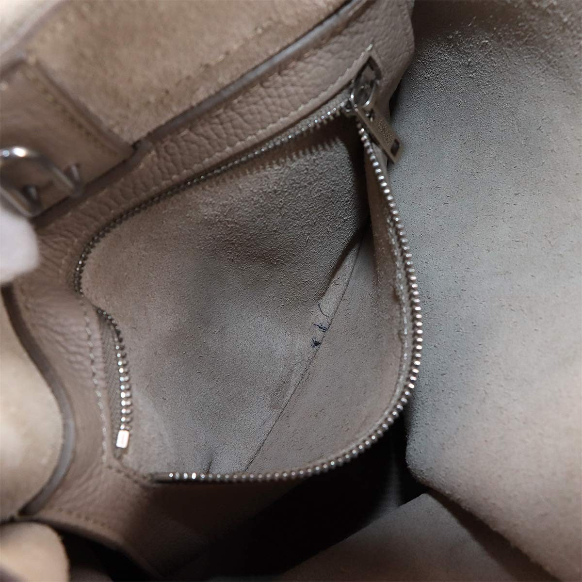 CELINE Big Bag Small With Longstrap Hand Shoulder Bag Leather Beige 903041348