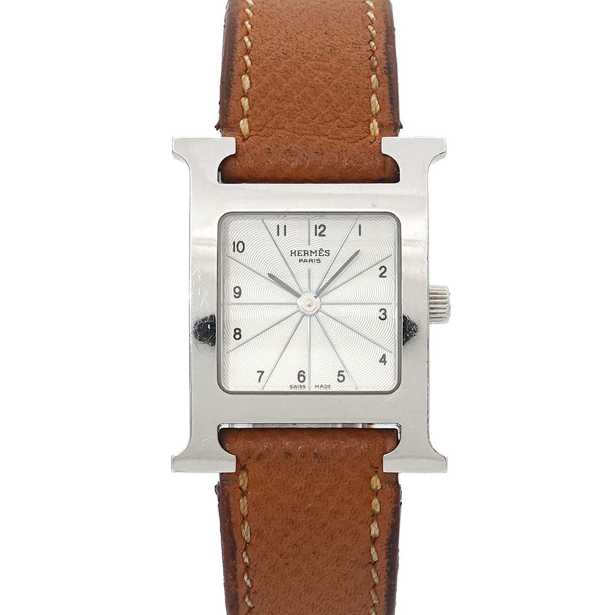 HERMES H Watch HH1.210 Quartz Silver Dial Ladies Watch 903220420