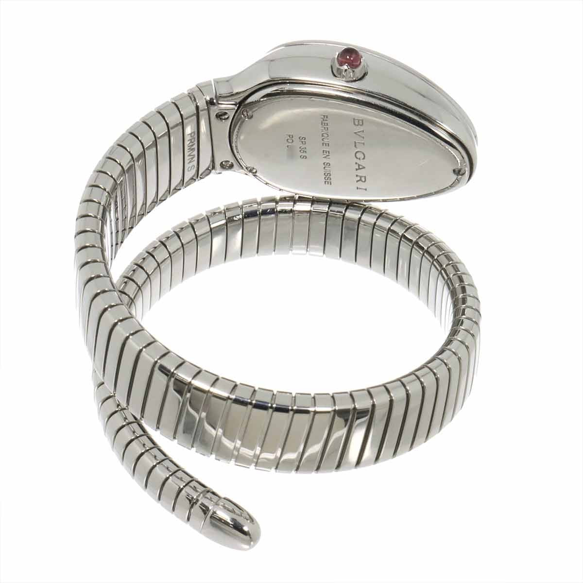 BVLGARI Serpenti SP35S Quartz Black Dial Ladies Watch 903169284