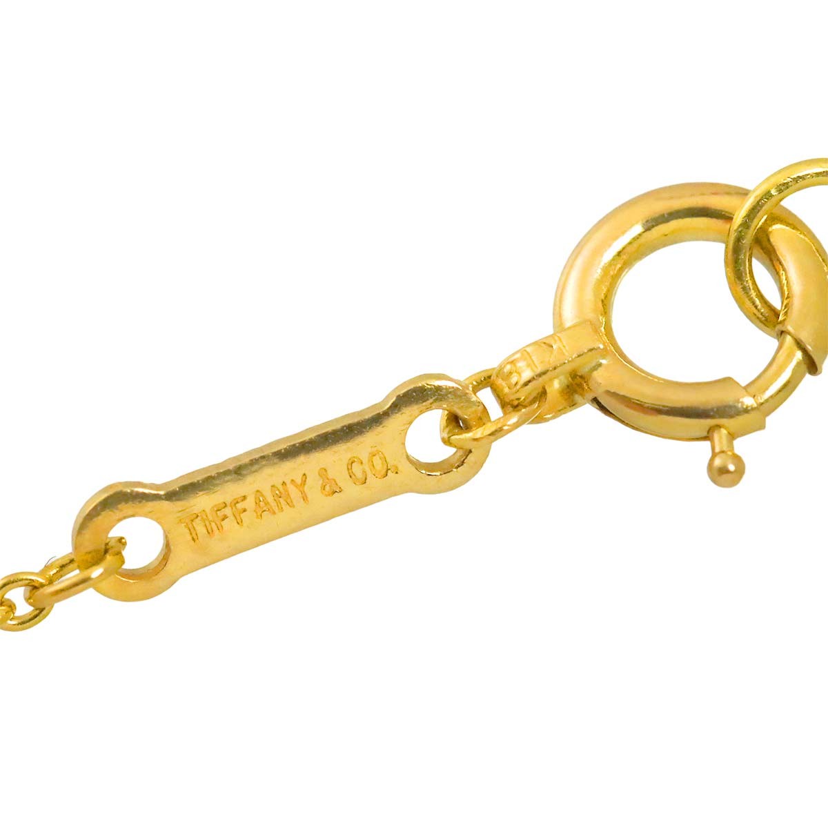 TIFFANY Co. Horn Necklace 18K Yellow Gold 750 903274774