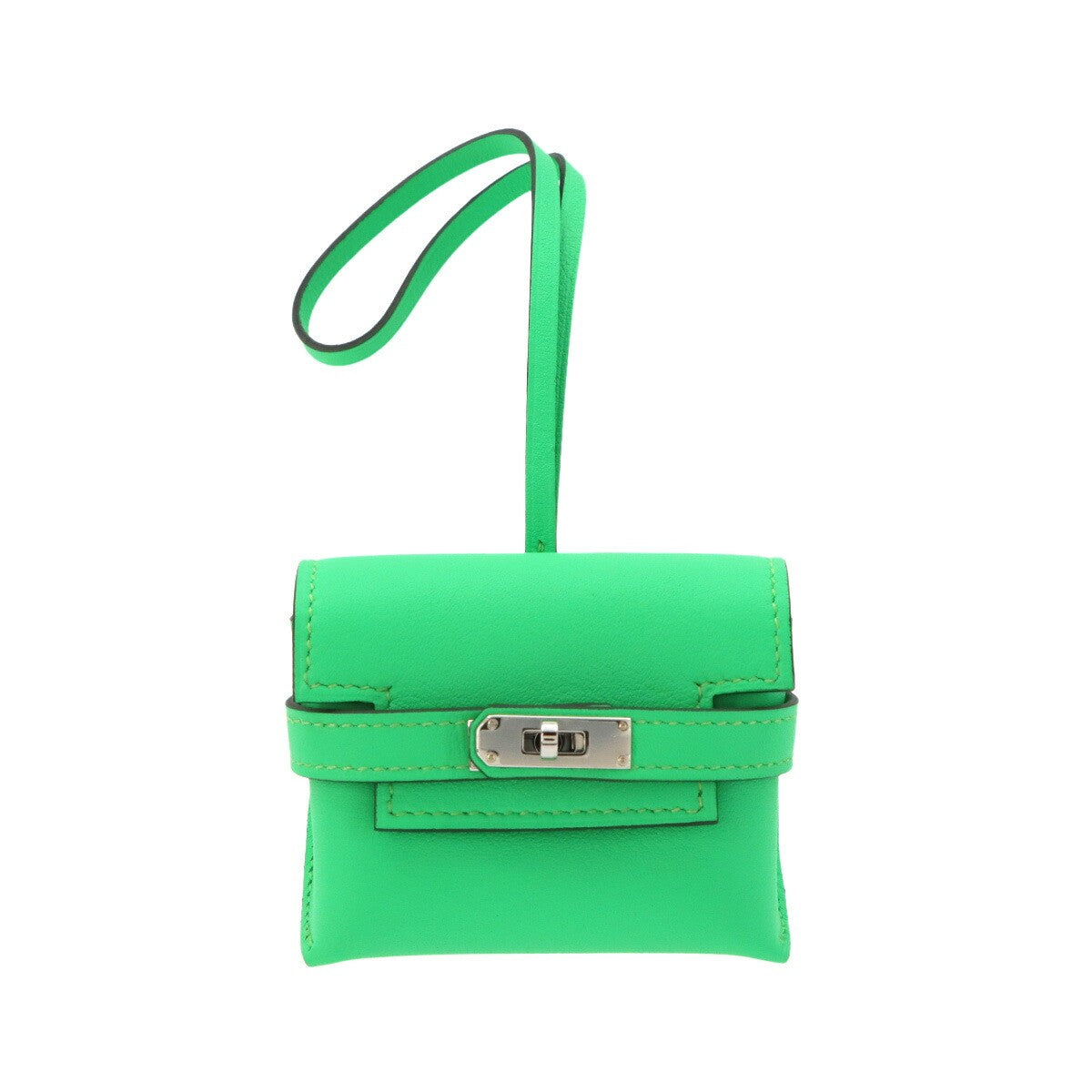 HERMES Kelly Festival Bag Charm Veau Swift Vert comics 903242750