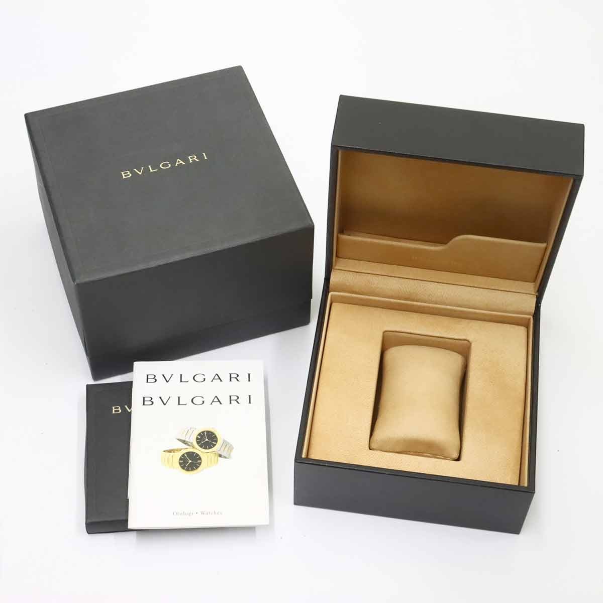 BVLGARI BVLGARIBVLGARI Tubogas BB191T Quartz K18YG K18WG K18PG Watch 903181611