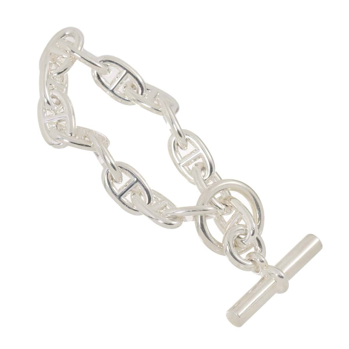 HERMES Chaine dancre MM Bracelet Silver 925 902529982
