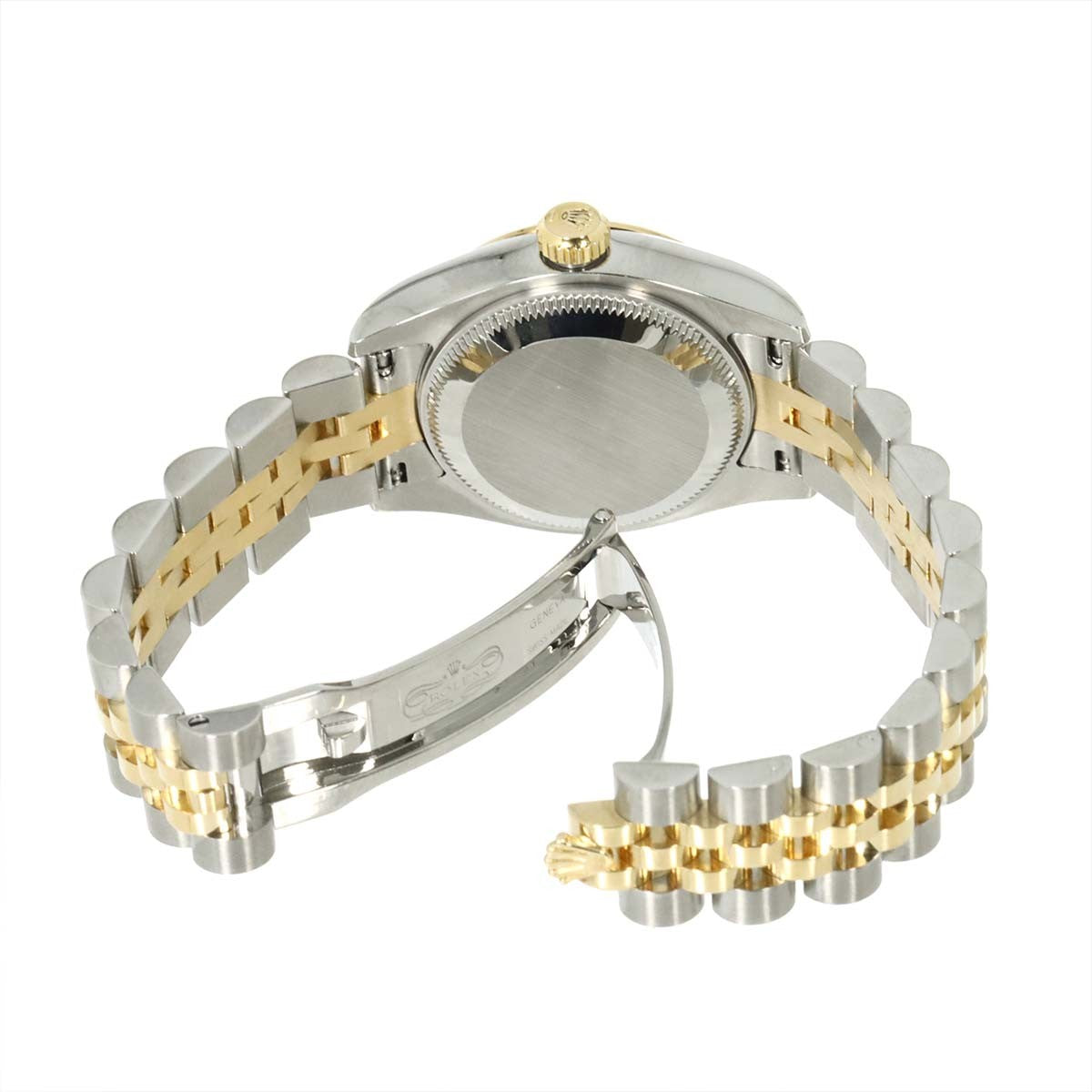 ROLEX Datejust 179173G Serial Z 750 YG 10P Diamond Gold Dial Ladies 902990463