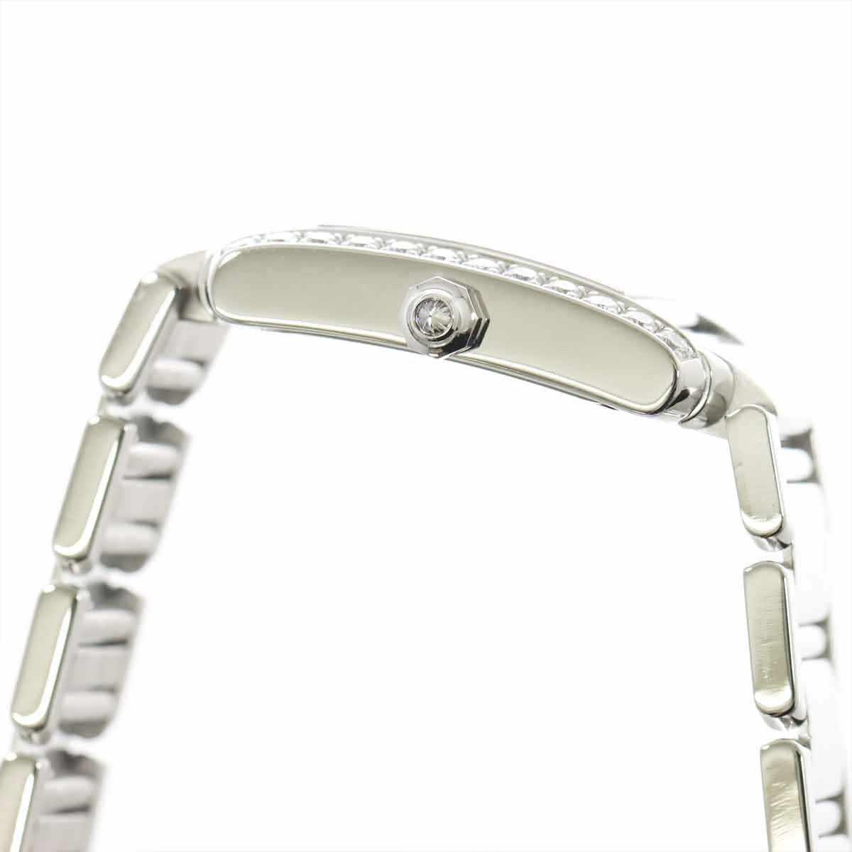 Cartier Tank Francaise SM WE1024S3 Diamond 750 WG Silver Dial Ladies 903181675