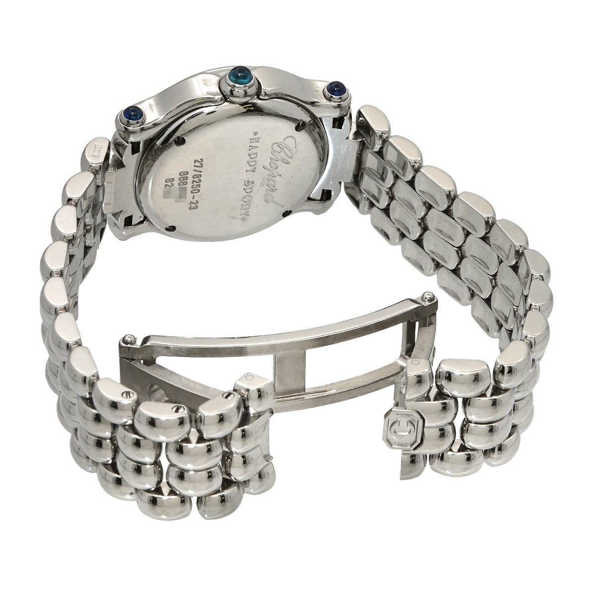 Chopard Happy Sport 27/8250 23 5P Diamond Blue Shell Dial Ladies 903034763