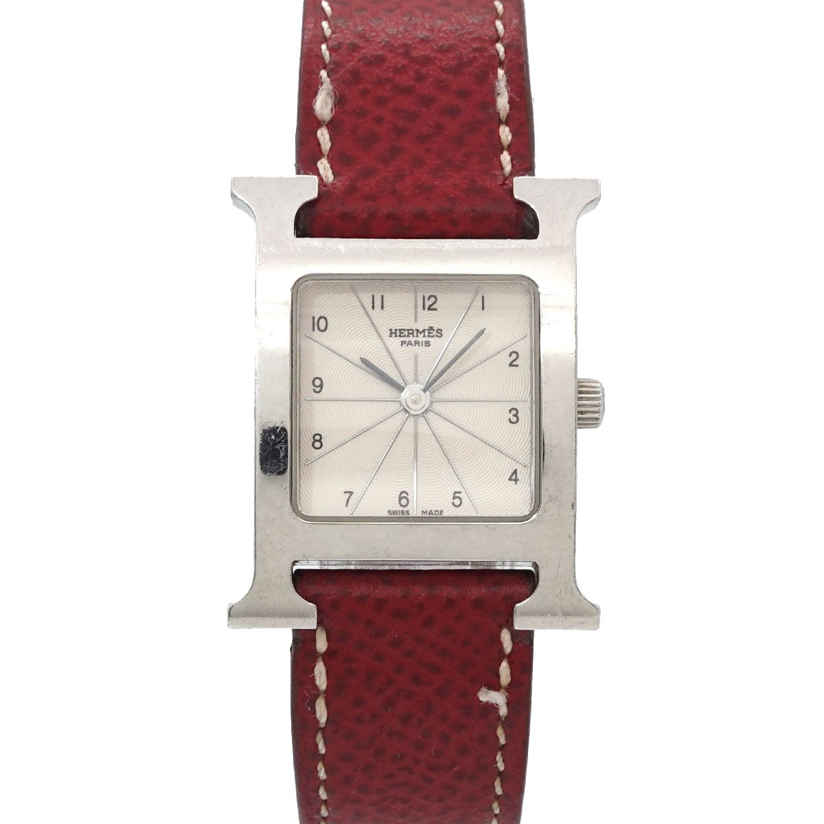 HERMES H Watch HH1.210 Quartz Silver Dial Ladies Watch 903170740