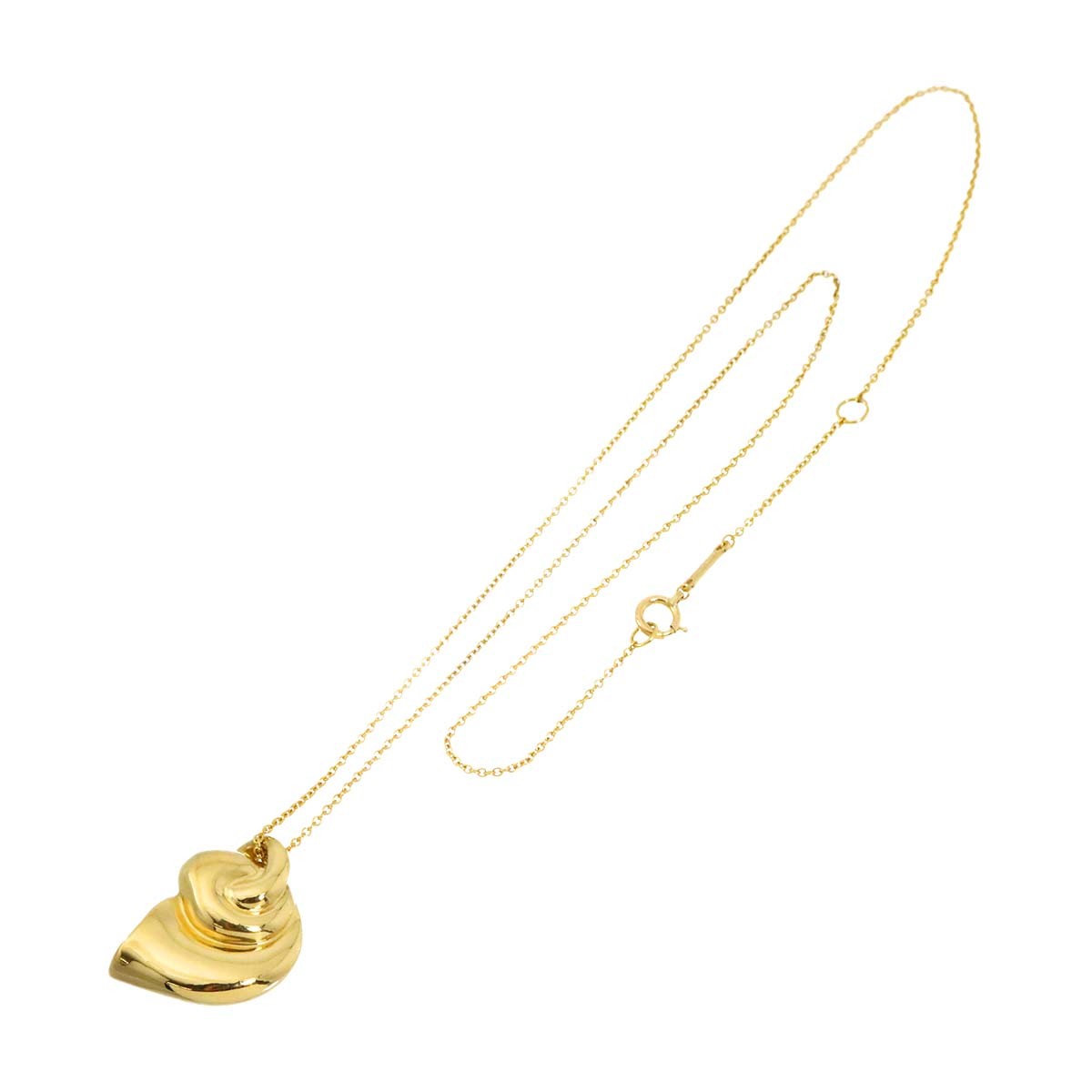 TIFFANY Co. Horn Necklace 18K Yellow Gold 750 903274771