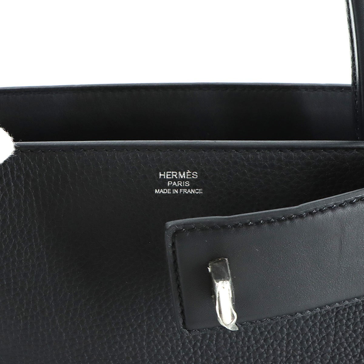 HERMES Meor 27 Togo Swift Black 2way Hand Shoulder Bag Purse 903159516