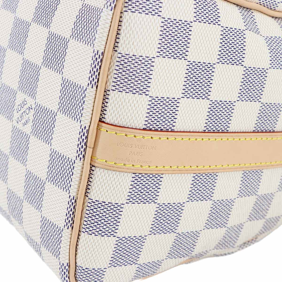 LOUIS VUITTON Damier Azur Speedy Bandouliere 25 Hand Bag N41374 Purse 902900027