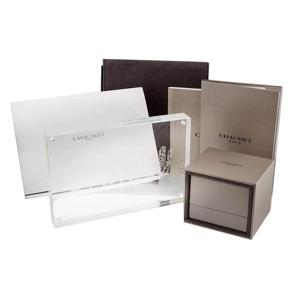 CHAUMET Diamond 0.27ct F/VVS1/EX Ring Pt size52 5.75-6(US) 902817269