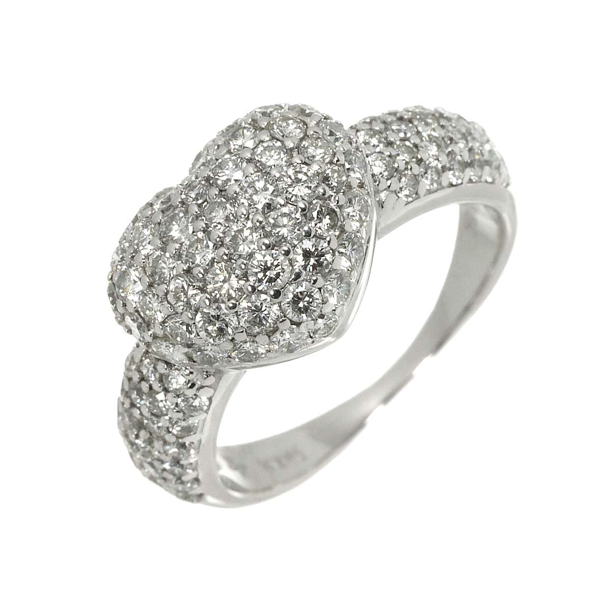 Ponte Vecchio Diamond 1.50ct Ring 18K WG 750 Size5.5-5.75(US) 903062390