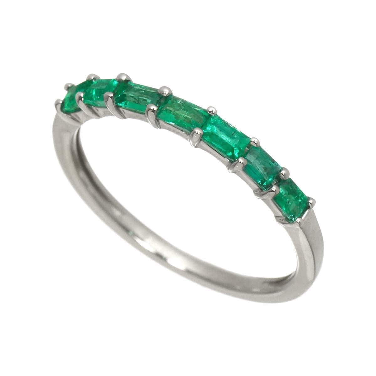 Emerald 0.30ct Ring Pt Platinum size6.25-6.5(US) 903163722