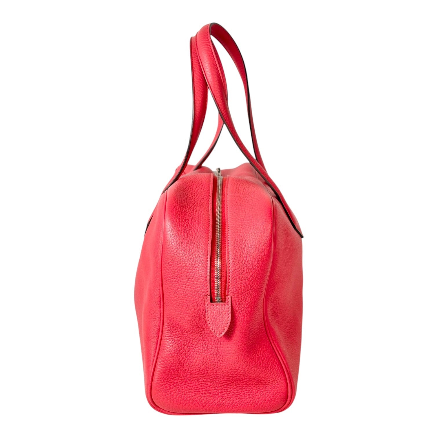 Hermes Red Victoria Handbag