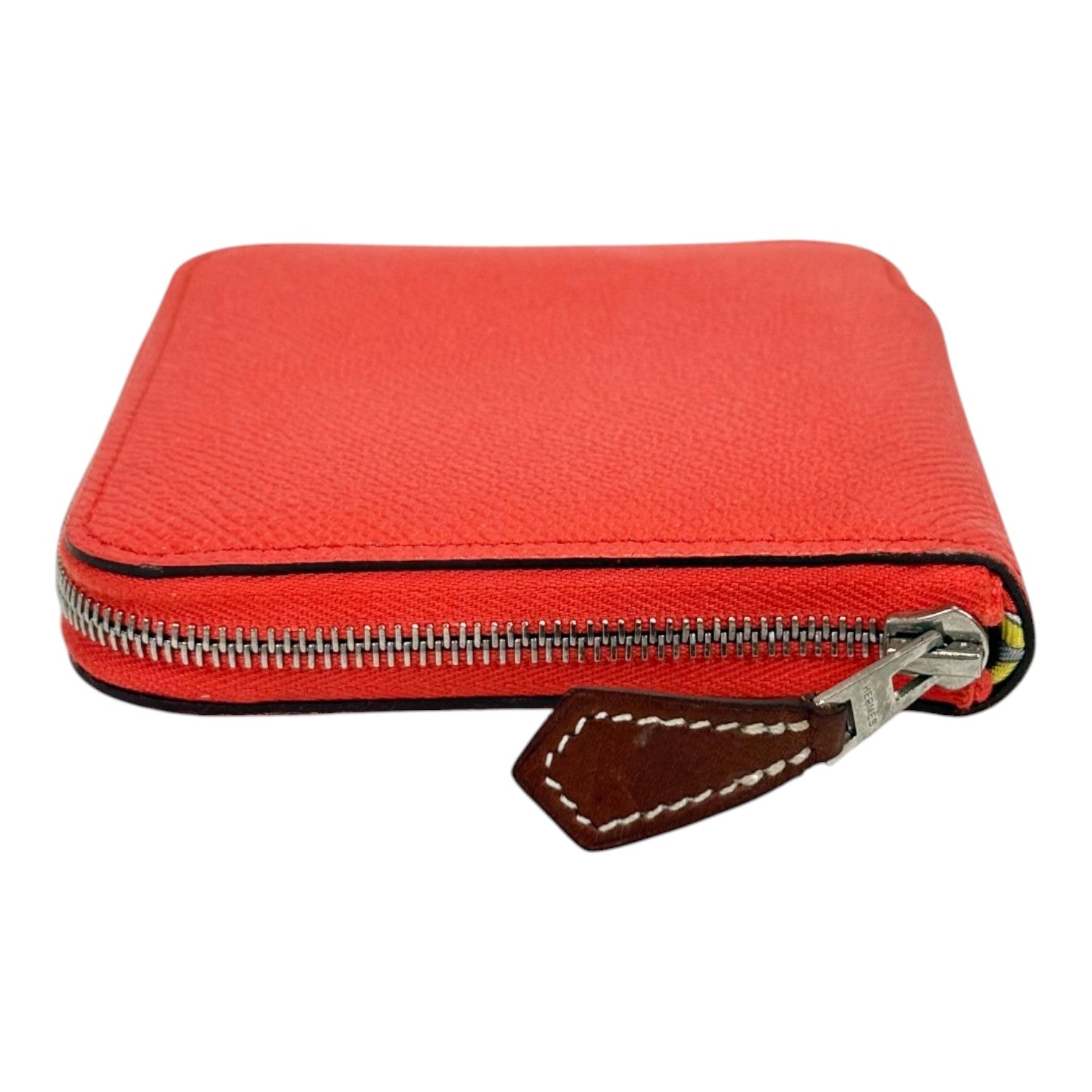 Hermes Rose Jaipur Wallet In Silk