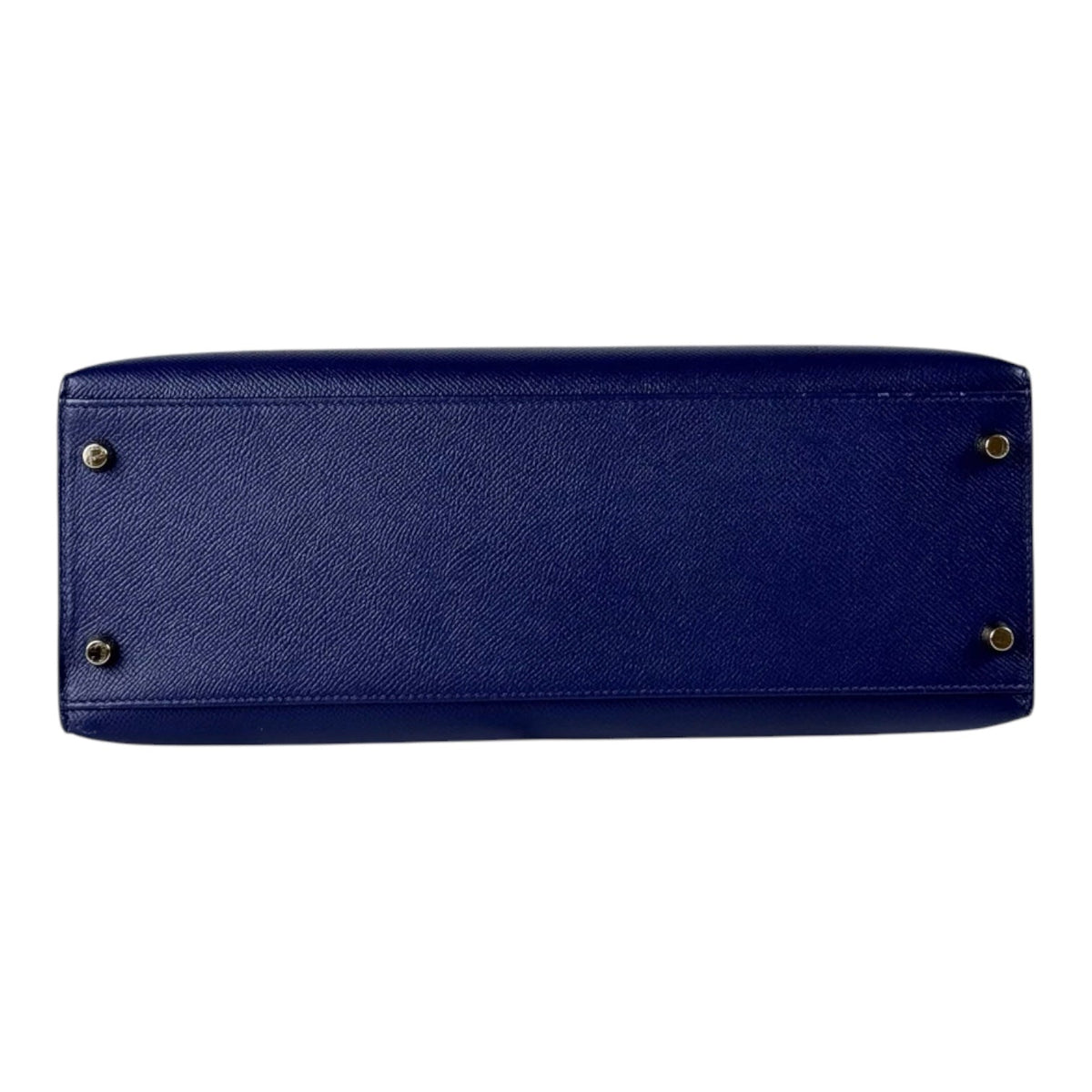 Hermes Blue Kelly 32 in Epsom Sellier with GHW