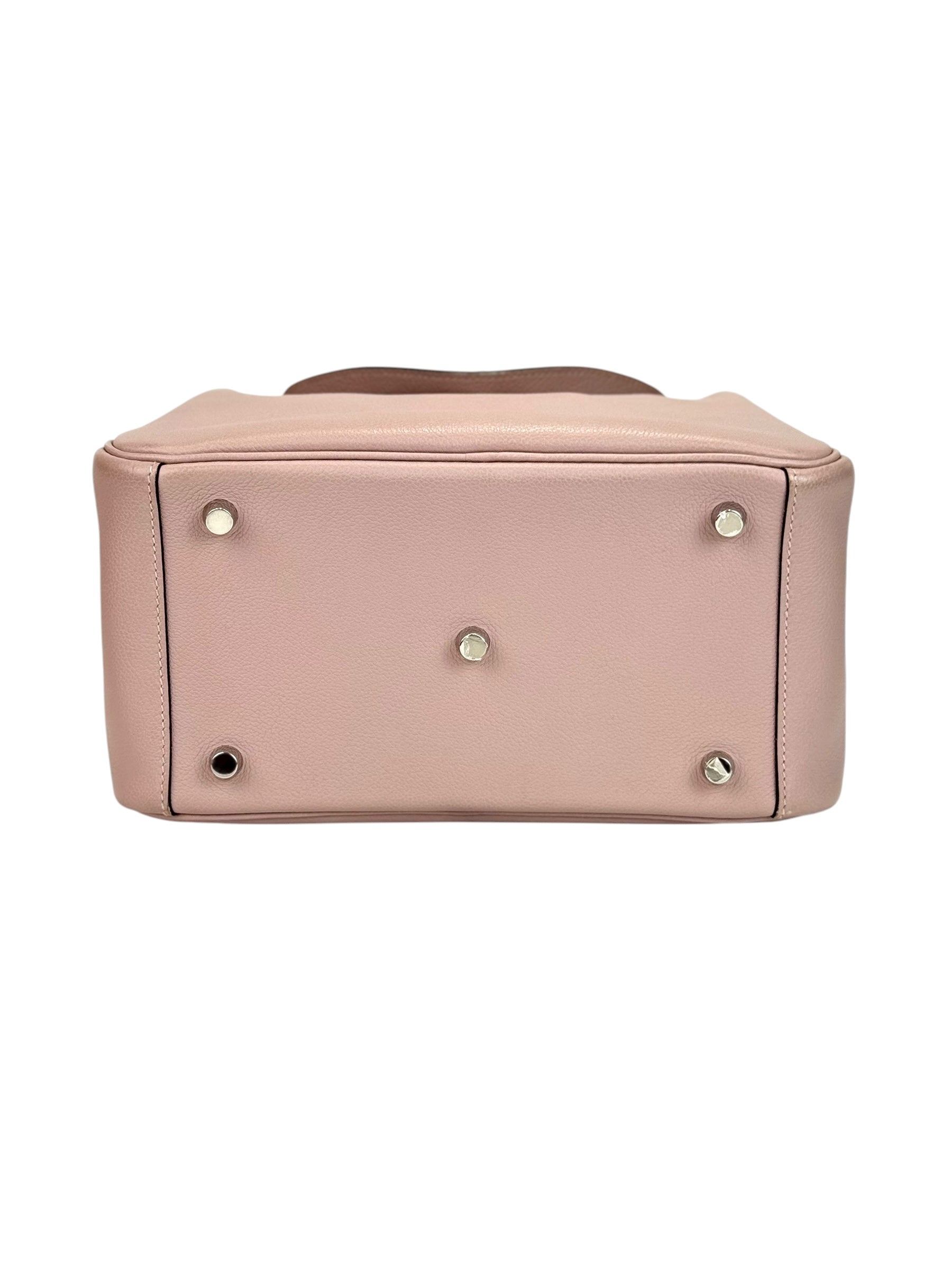 Hermes Lindy 26cm Glycine Bag in Evercolor