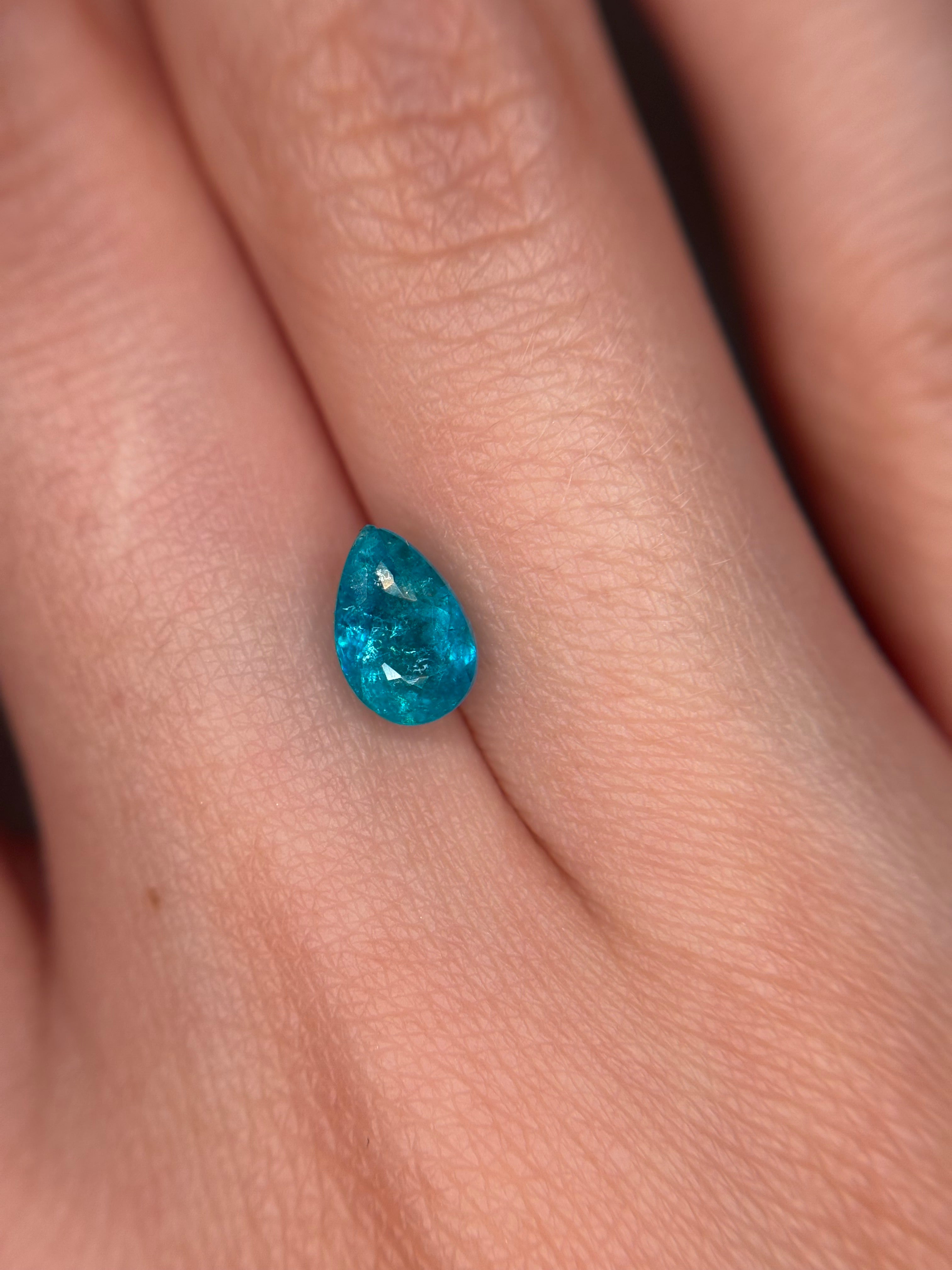 1.00ct Exclusive Windex Blue Paraiba Ethiopia  THAIC0692
