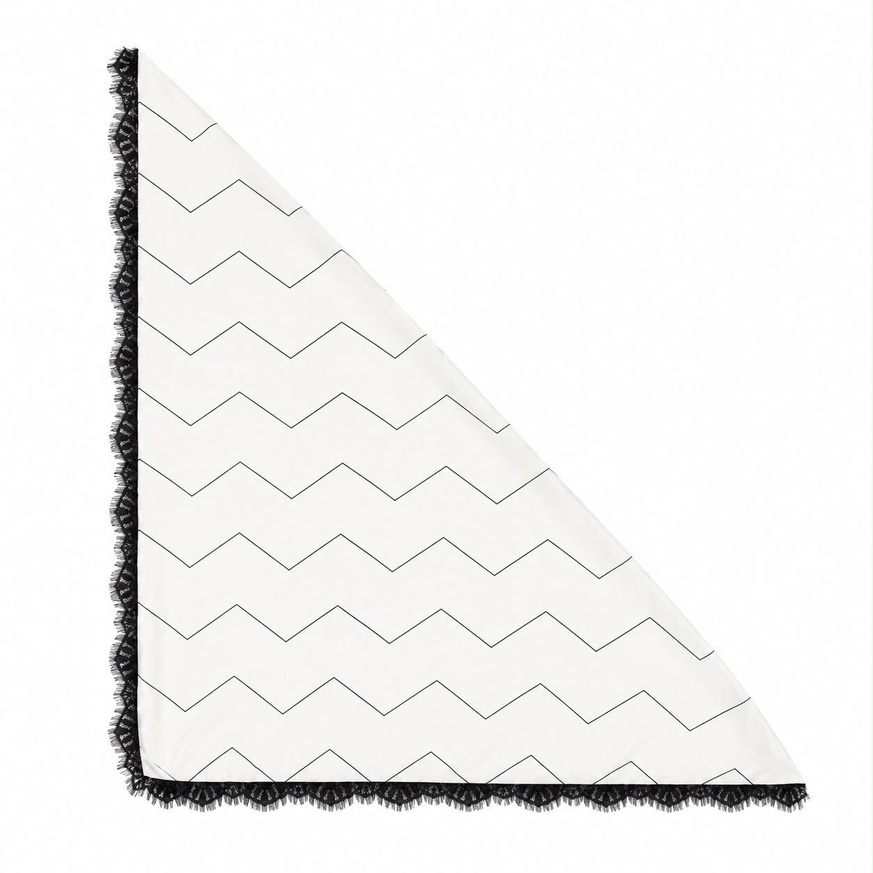 MAXI SCARF PLACEMENT ZIG ZAG LACE MCL12822