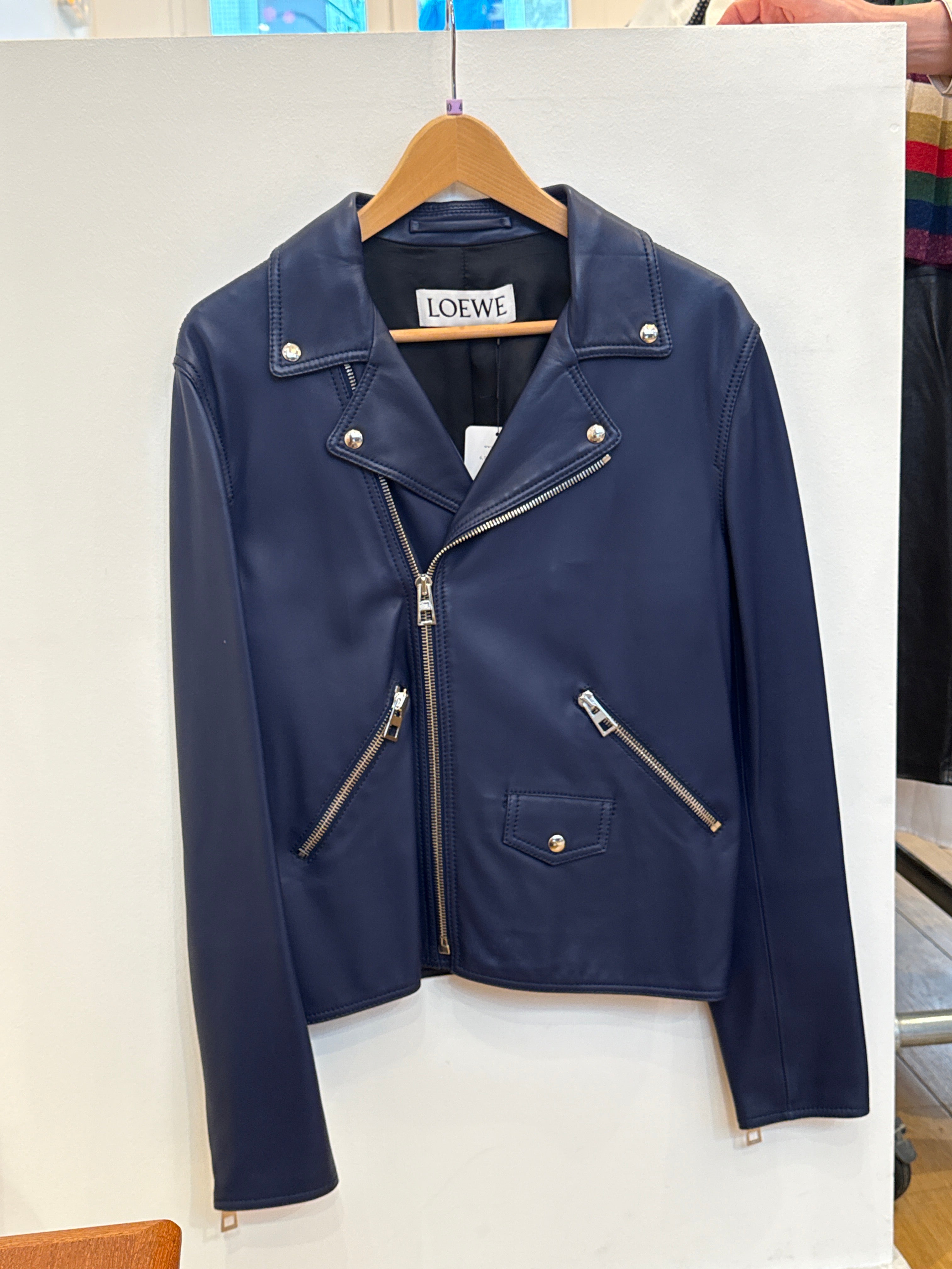 Loewe Blue perfecto jacket  AGC3651