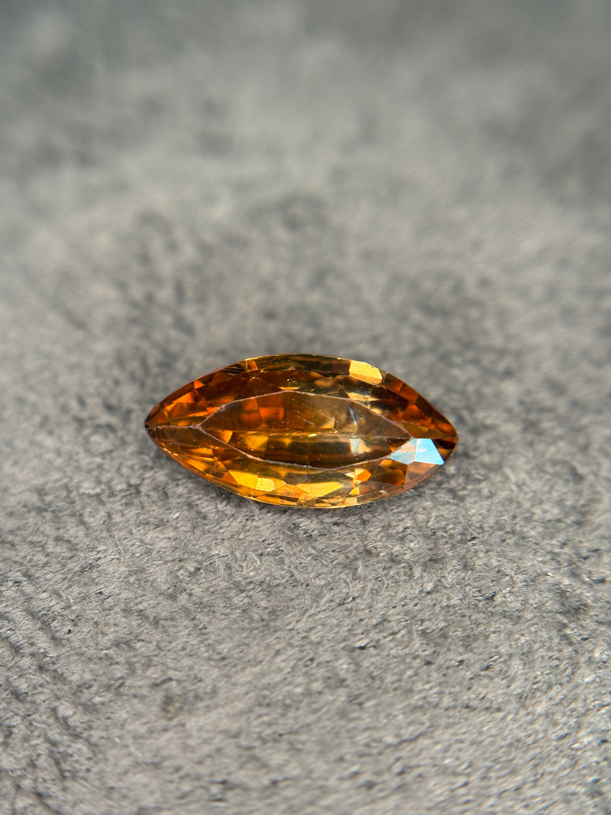 3.00ct Cognac Zircon Marquise  THAIC1368