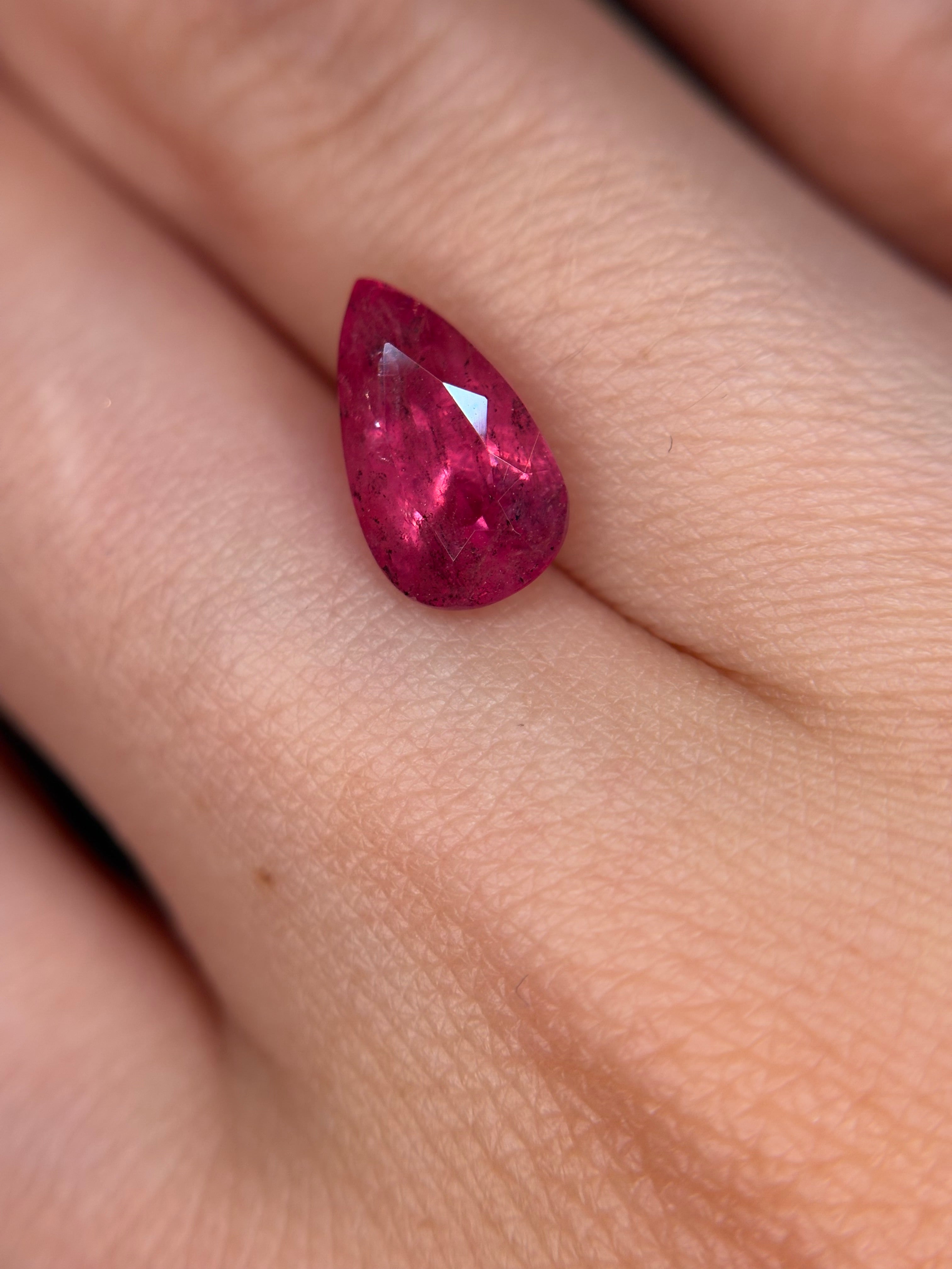 2.15ct Vivid Pink Spinel Mahenge DXBCS5743
