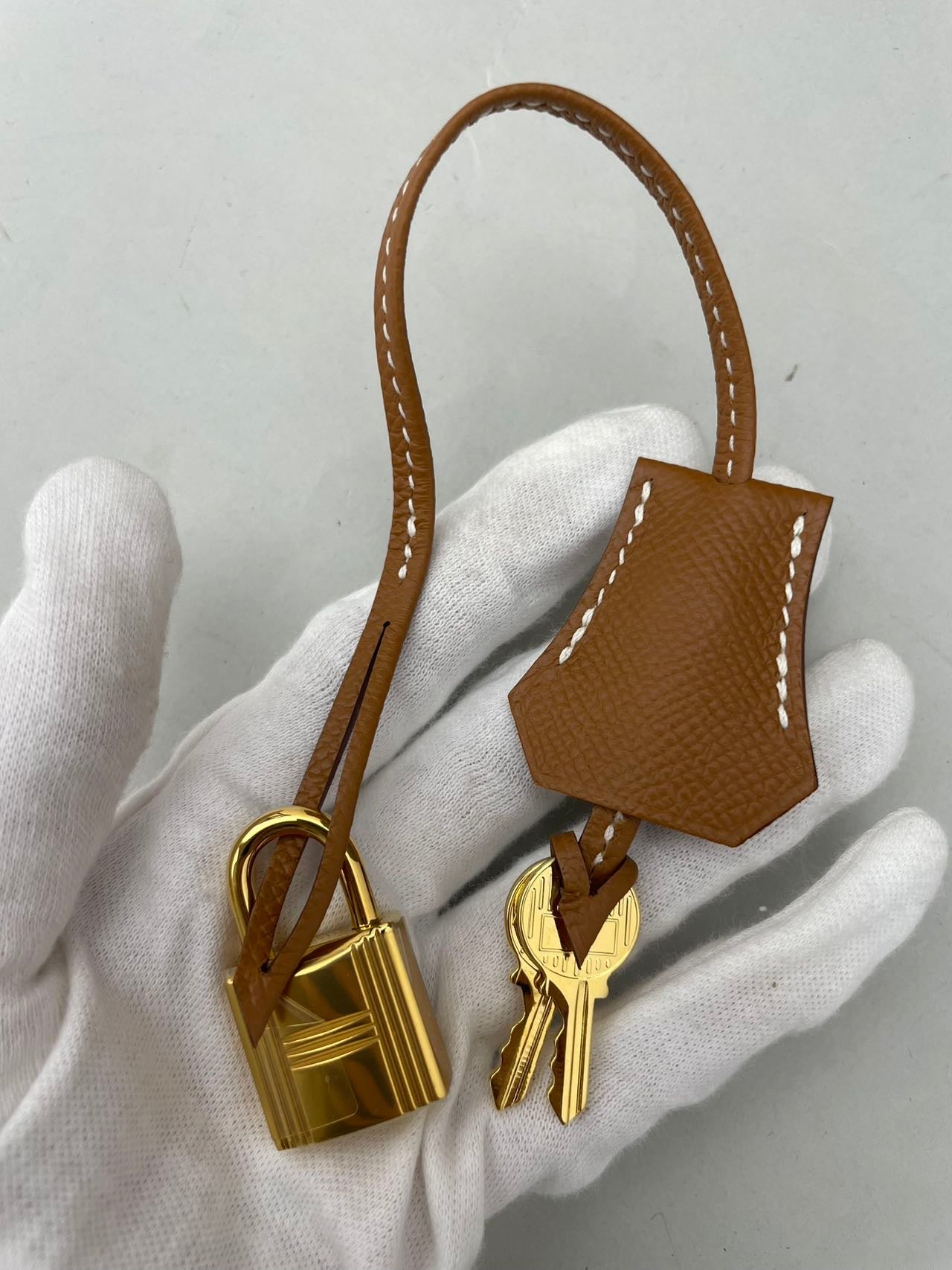 Hermès Birkin 30 Gold Epsom GHW
