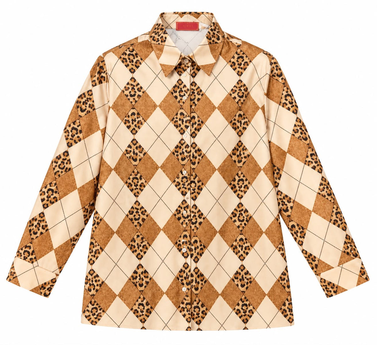 SHIRT BIANCA DIAMOND LEO BEIGE MCL13511
