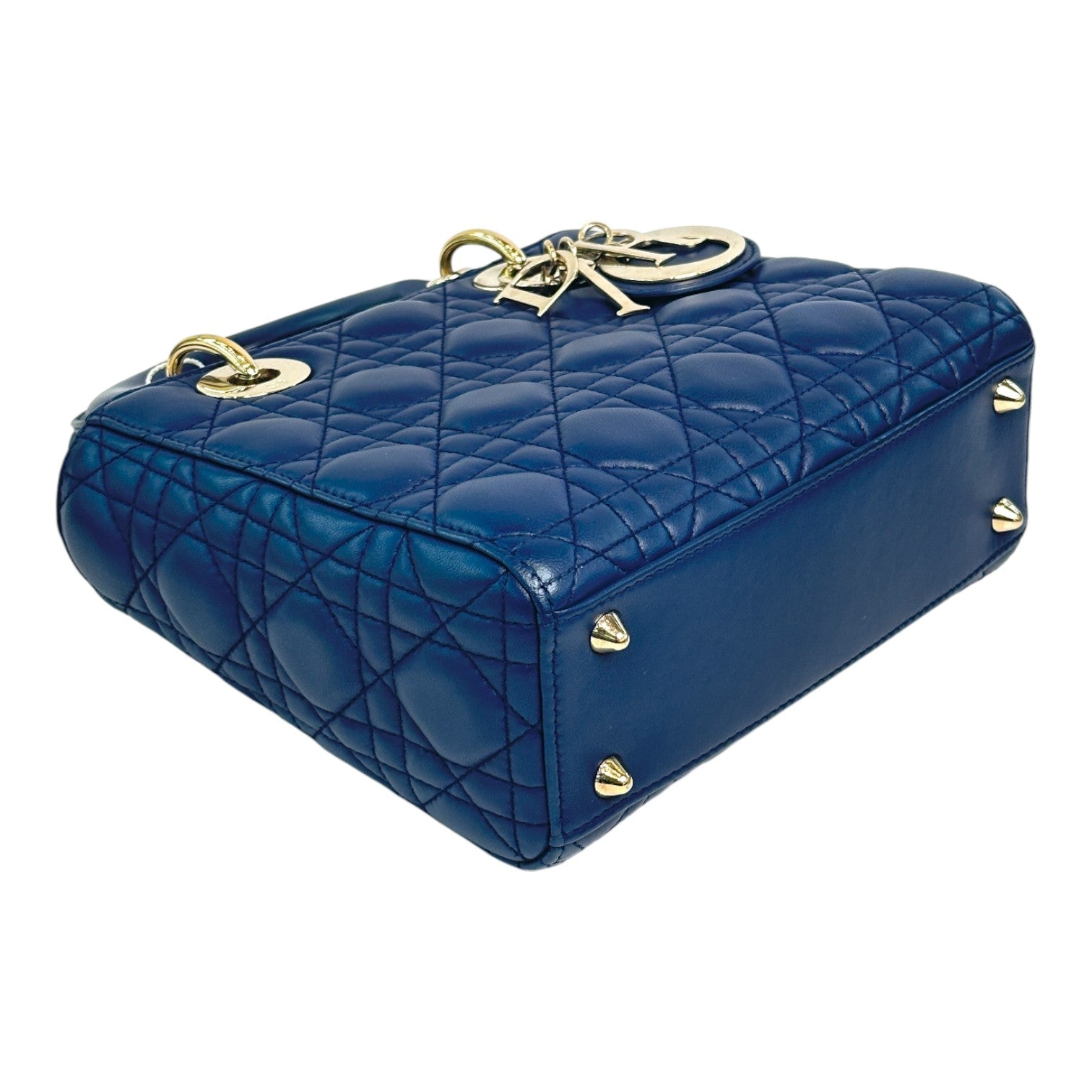 Dior Blue Lady Dior Small Bag